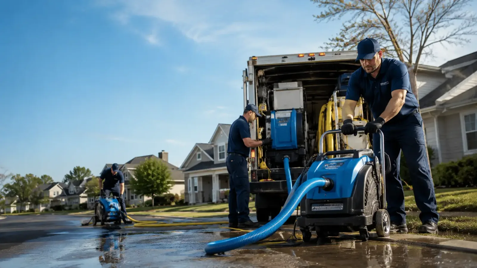 Flood Damage Cleanup in Cherry Creek, SD